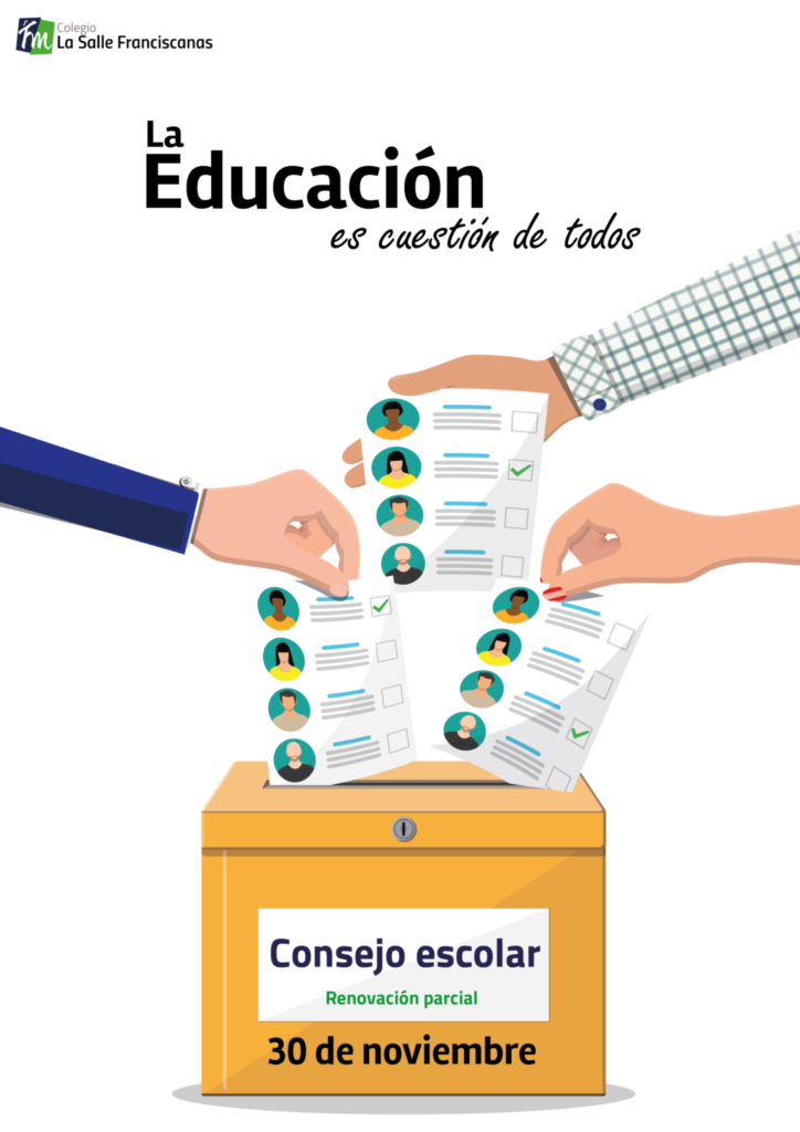 Cartel Elecciones Consejo Escolar Lsfranciscanas 2021 1086x1536